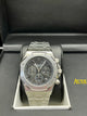 Audemars Piguet Royal Oak Frosted Silver Chronograph Watch