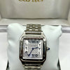 Cartier Santos White Dial Stainless Steel Automatic Watch
