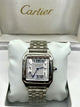 Cartier Santos White Dial Stainless Steel Automatic Watch