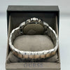 Guess Blue Dial Two Tone Chronograph Watch