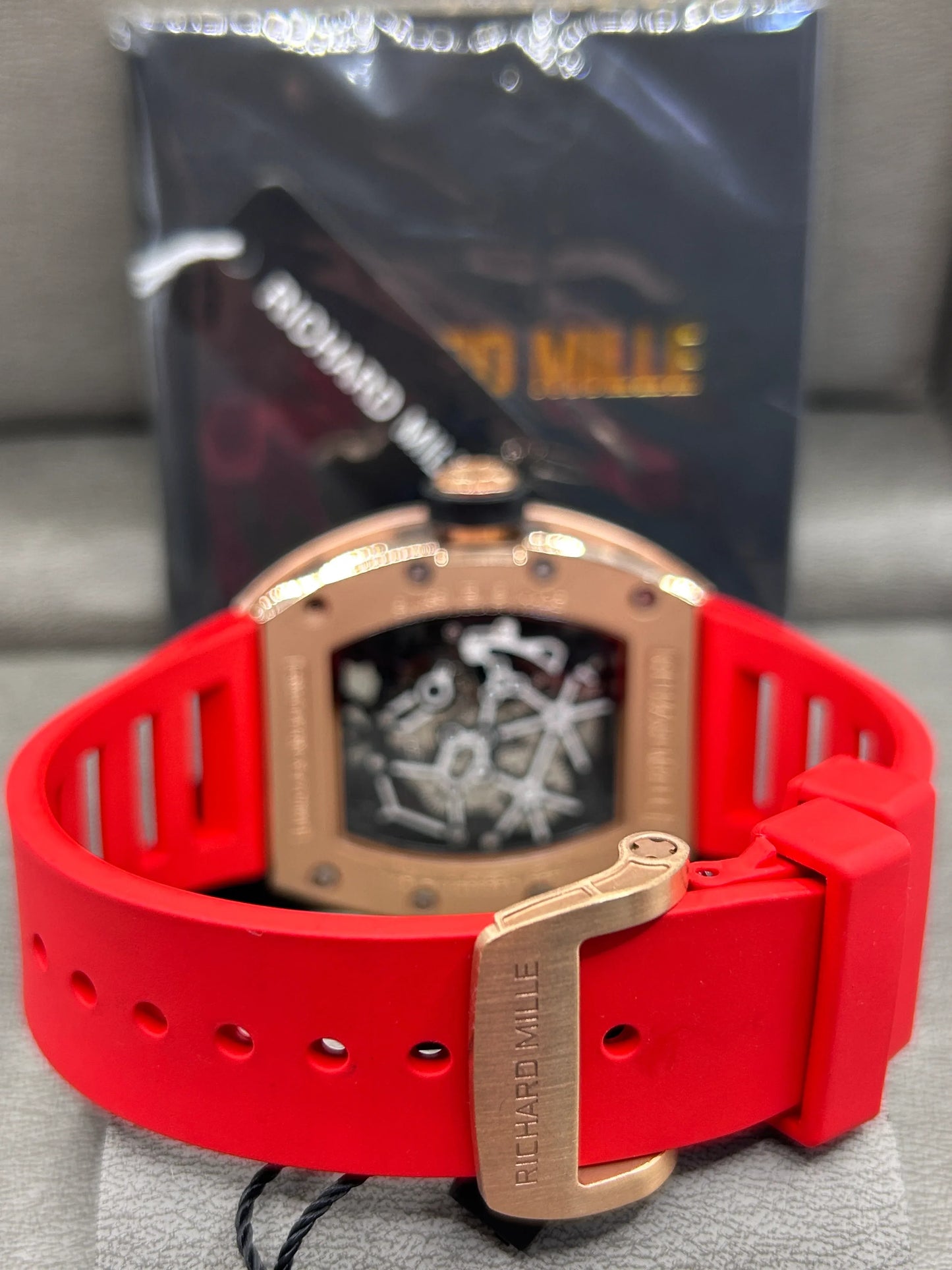 Richard Mille RM 035 Rafael Nadal Rose Gold Skeleton Watch