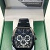 REWARD Luxury Chronograph Watch – Black Dial Black Stainless Steel