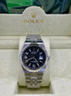 Rolex Land Dweller Blue Dial Stainless Steel Watch