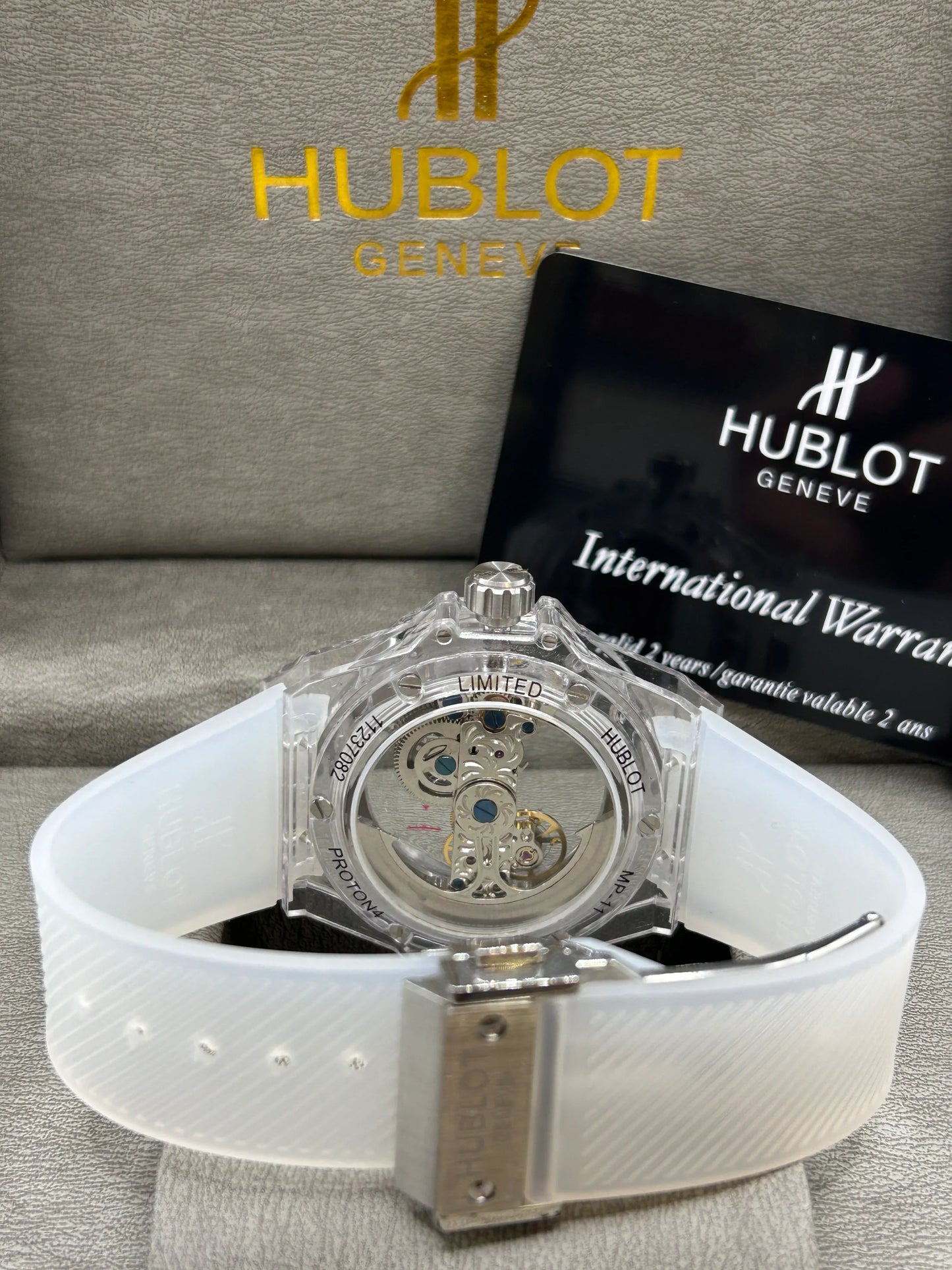 Hublot Big Bang Clear Skeleton Watch