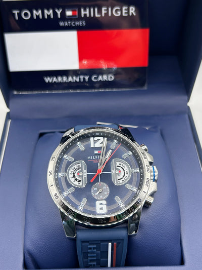 Tommy Hilfiger Blue Sport Chronograph Watch