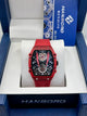 Hanboro Big Bang Red Skeleton Watch