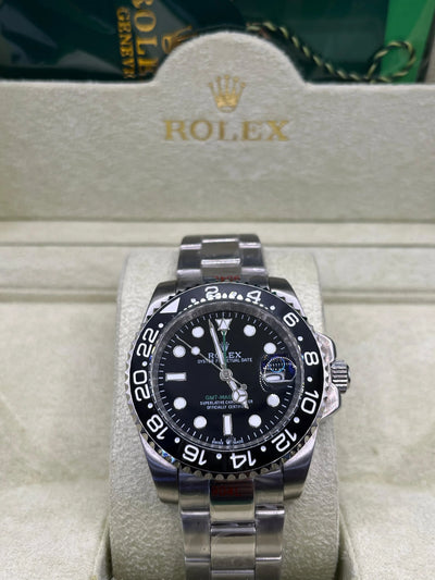 Rolex GMT-Master II Black Bezel Watch