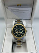 Reward Green Dial Two Tone Quartz Chronograph Watch