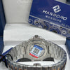 Hanboro Blue Dial Two Tone Automatic Watch