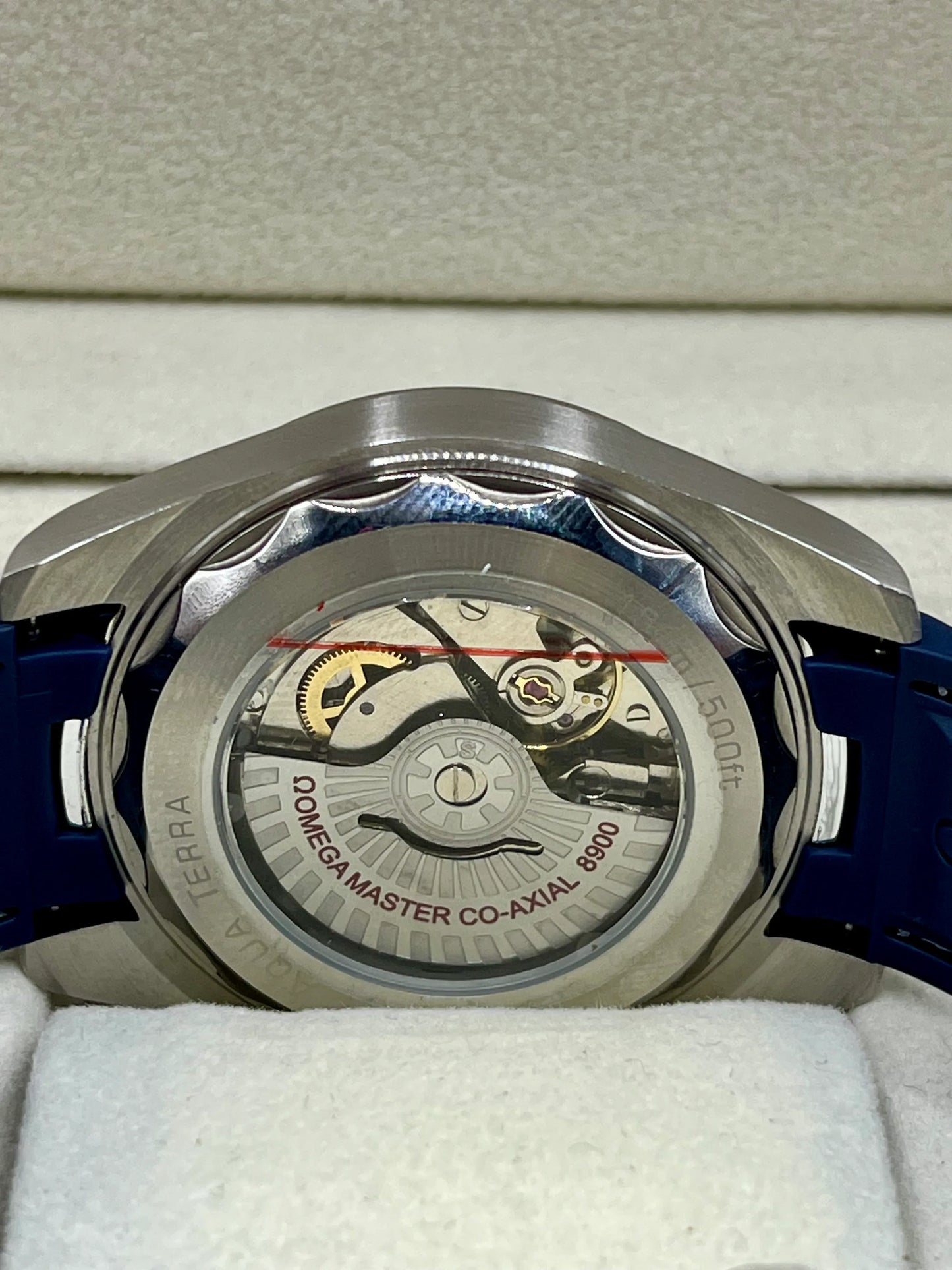 Omega Seamaster Aqua Terra Blue Dial Watch
