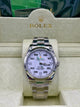 Rolex Datejust Classic White Dial Steel Watch