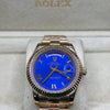 Rolex Datejust Blue Dial Watch
