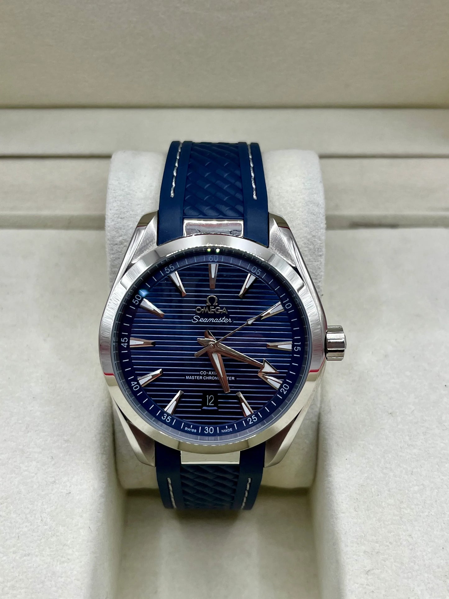 Omega Seamaster Aqua Terra Blue Dial Watch
