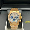 Audemars Piguet Royal Oak Full Gold Ice Chronograph Watch