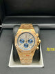 Audemars Piguet Royal Oak Full Gold Ice Chronograph Watch