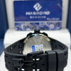 Hanboro Black and Gold Dial Chronograph Watch
