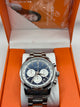 REWARD Luxury Chronograph Watch – Blue Dial Stainless Steel Bracelet