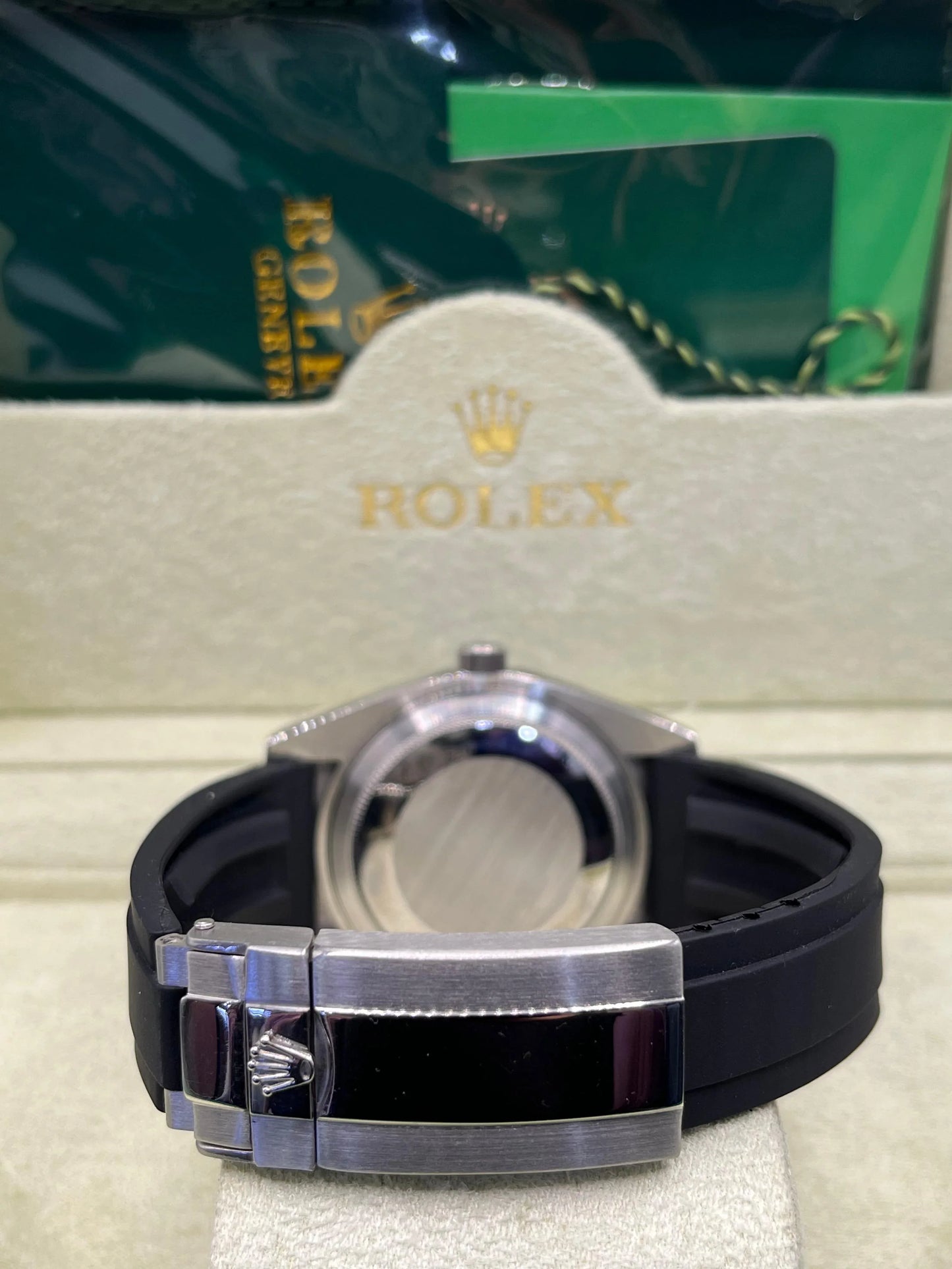 Rolex Sky-Dweller Black Dial Watch