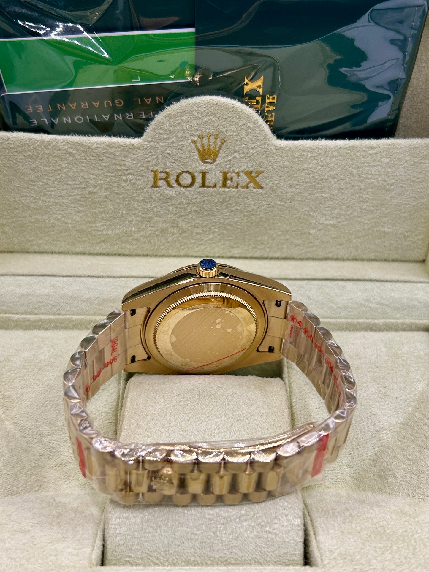 Rolex Datejust Rose Gold Black Dial Watch