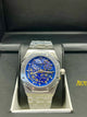 Audemars Piguet Royal Oak Blue Skeleton Stainless Steel Watch