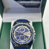 REWARD Luxury Chronograph Watch – Blue Dial Blue Strap