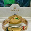 Rolex GMT Master II Gold Purple Dial Watch