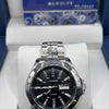 Hanboro Silver Dial Stainless Steel Chronograph Watch