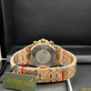 Audemars Piguet Royal Oak Rose Gold Black Chronograph Watch