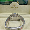Rolex Daytona White Dial Green Bezel Chronograph Watch