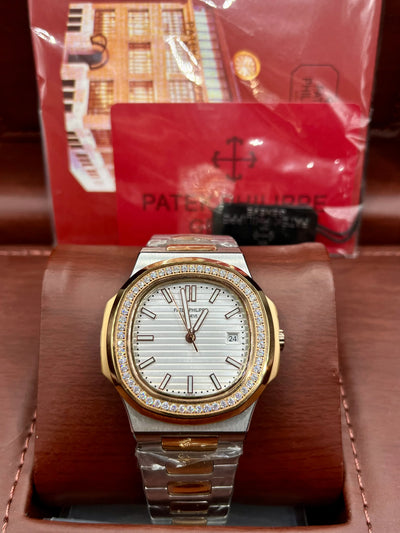 Patek Philippe Nautilus Gold Steel Watch