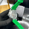 Jacob & Co Green Strap Skeleton Watch