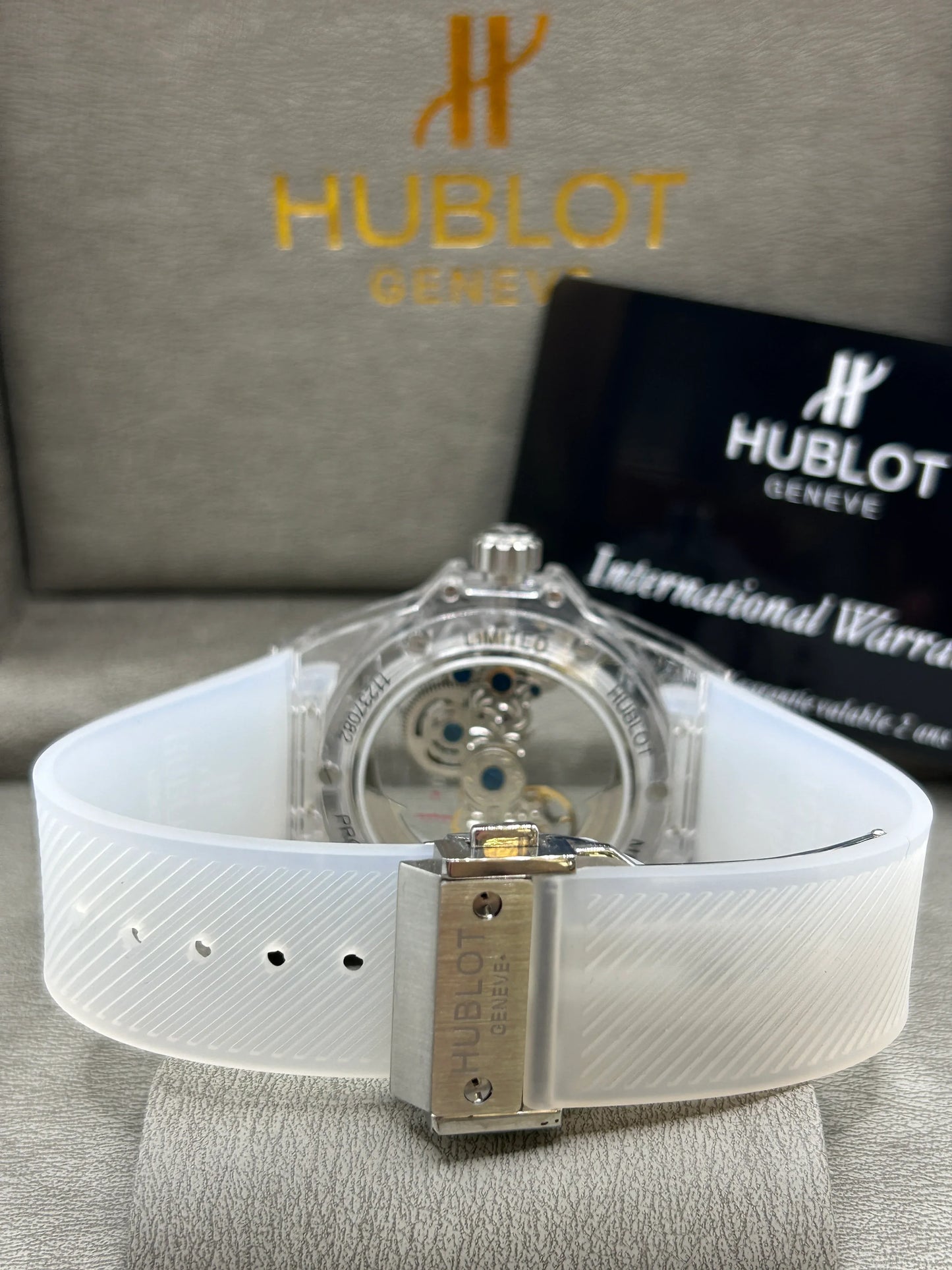 Hublot Big Bang Clear Skeleton Watch