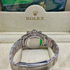 Rolex Daytona Blue Dial Stainless Steel Chronograph Watch