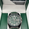 REWARD Luxury Chronograph Watch – Green Dial Black Case