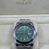 Rolex Datejust Green Dial Watch