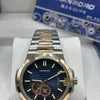 Hanboro Blue Dial Two Tone Automatic Watch