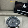 Hublot Big Bang Grey Dial Green Strap Watch