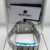 Reward Black Dial Stainless Steel Chronograph Watch