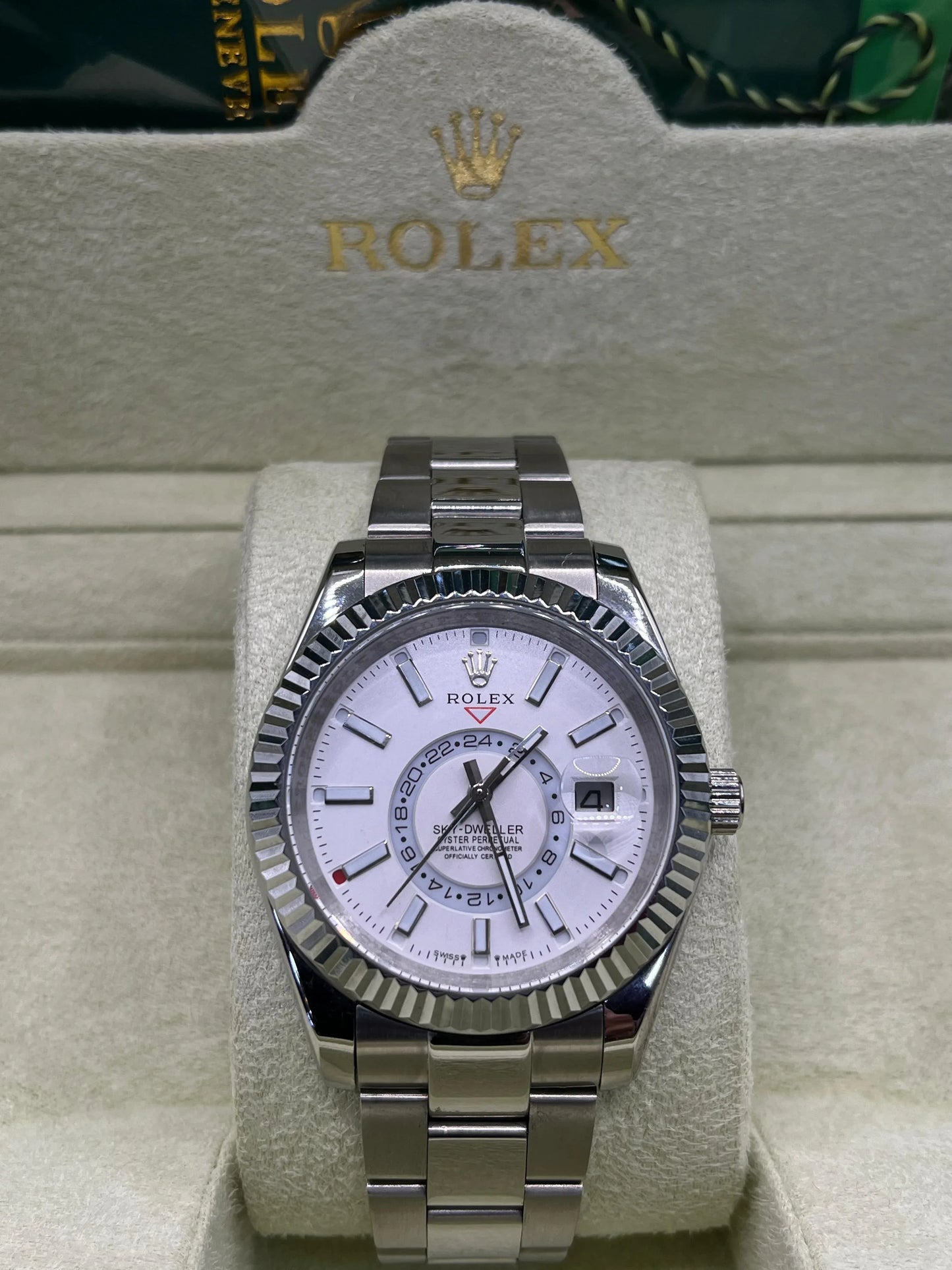Rolex Sky-Dweller White Dial Watch
