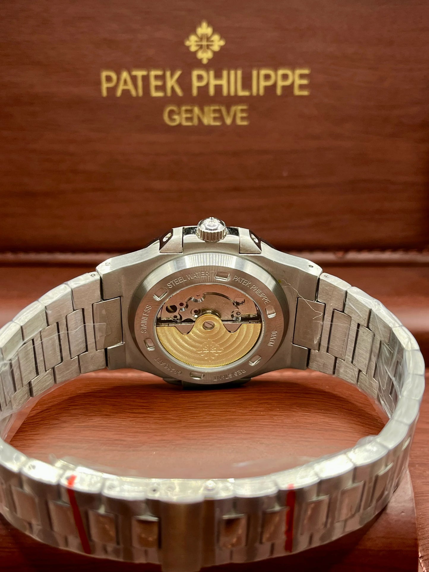 Patek Philippe Nautilus Black Dial Watch