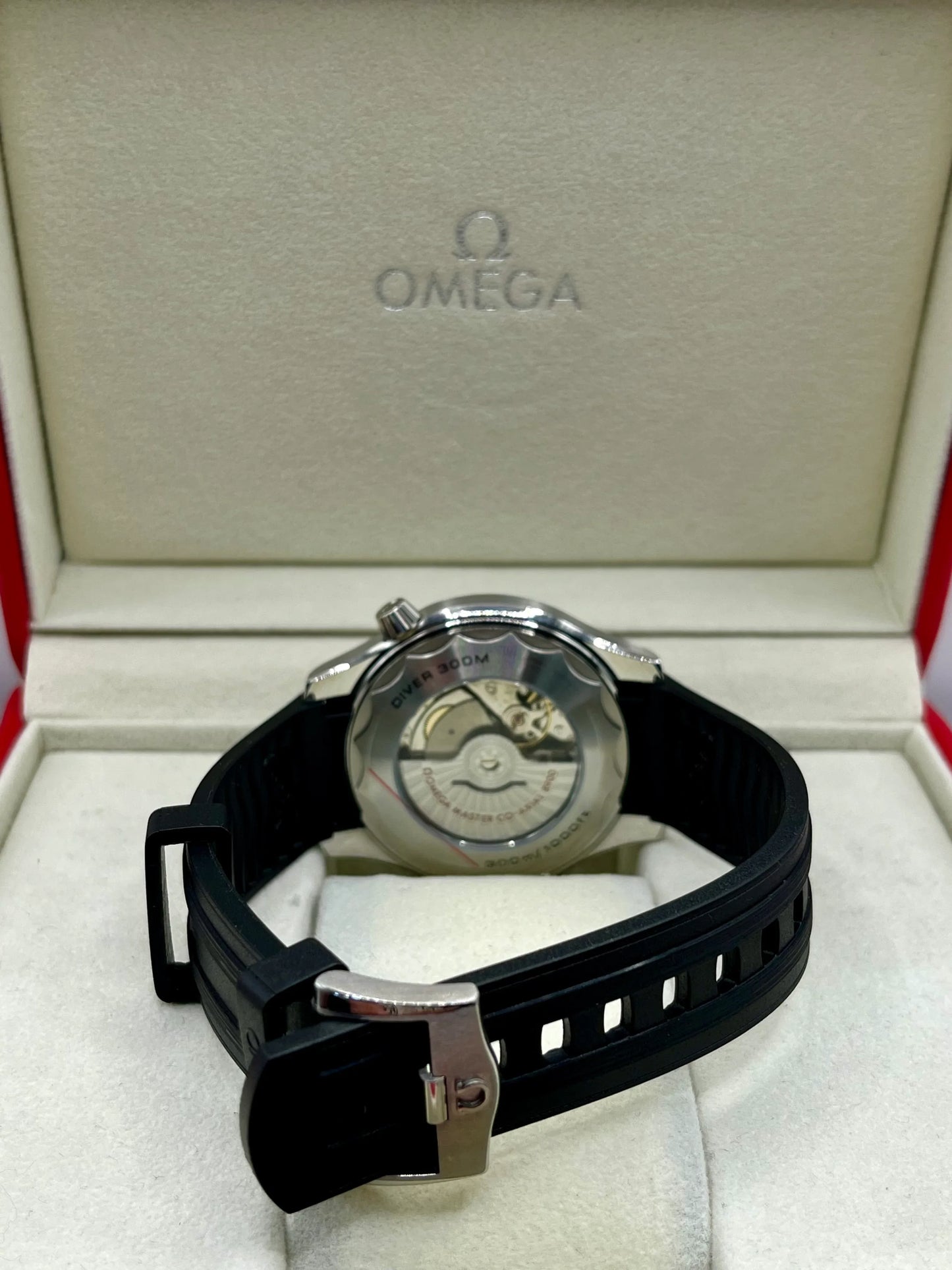 Omega Seamaster Diver 300M White Dial Watch