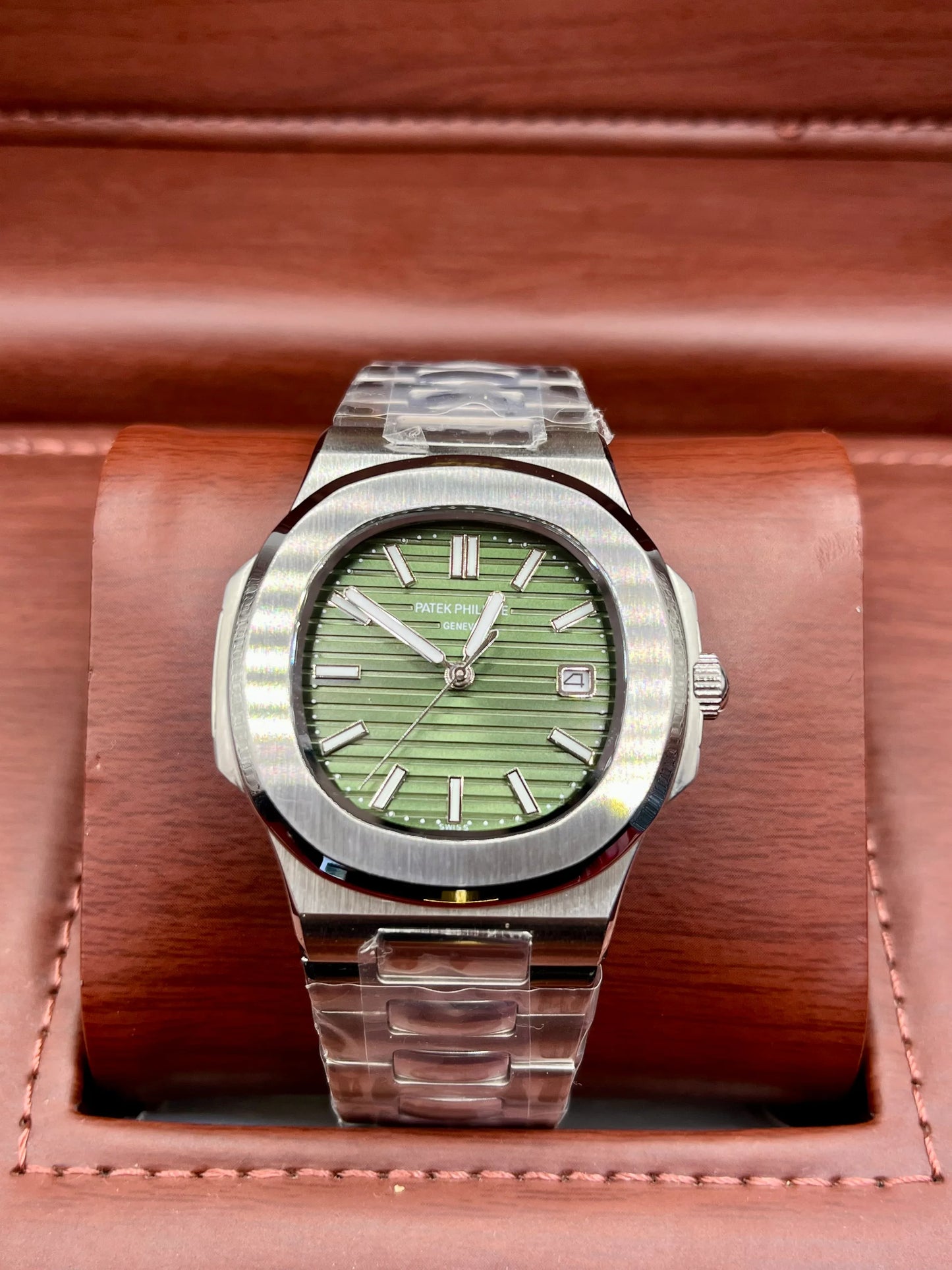 Patek Philippe Nautilus Green Dial Watch