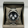 Guess Black Dial Stainless Steel Chronograph Watch