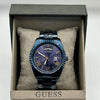 Guess Blue Dial Stainless Steel Watch