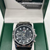 REWARD Luxury Chronograph Watch – Black Dial Stainless Steel Bracelet