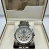 Breitling White Dial Stainless Steel Chronograph Watch