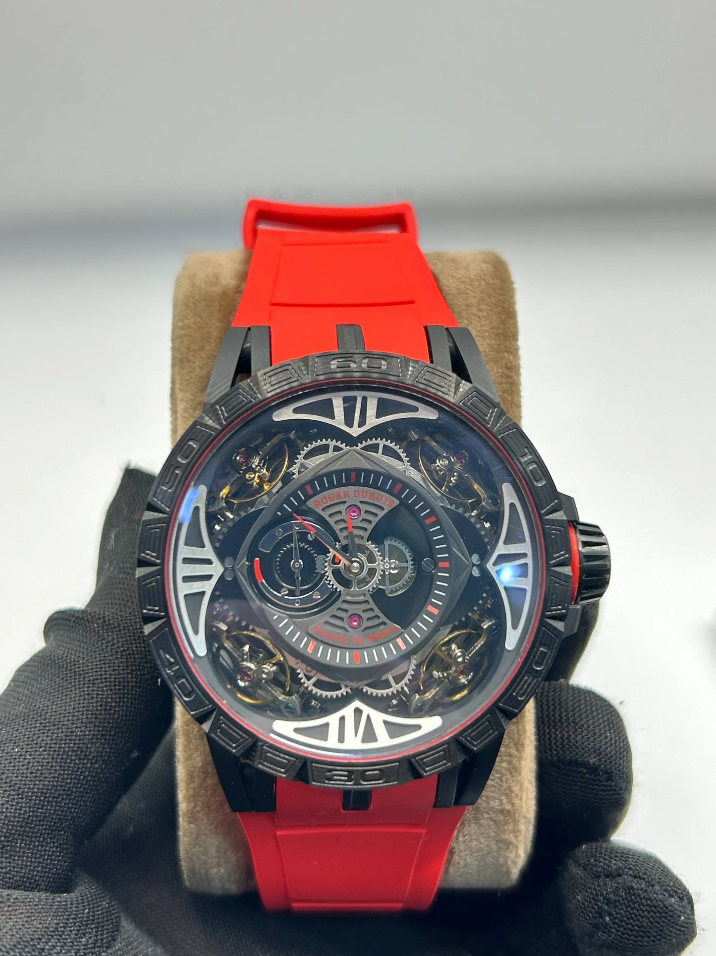 Roger Dubuis Excalibur Spider Skeleton Chronograph Watch
