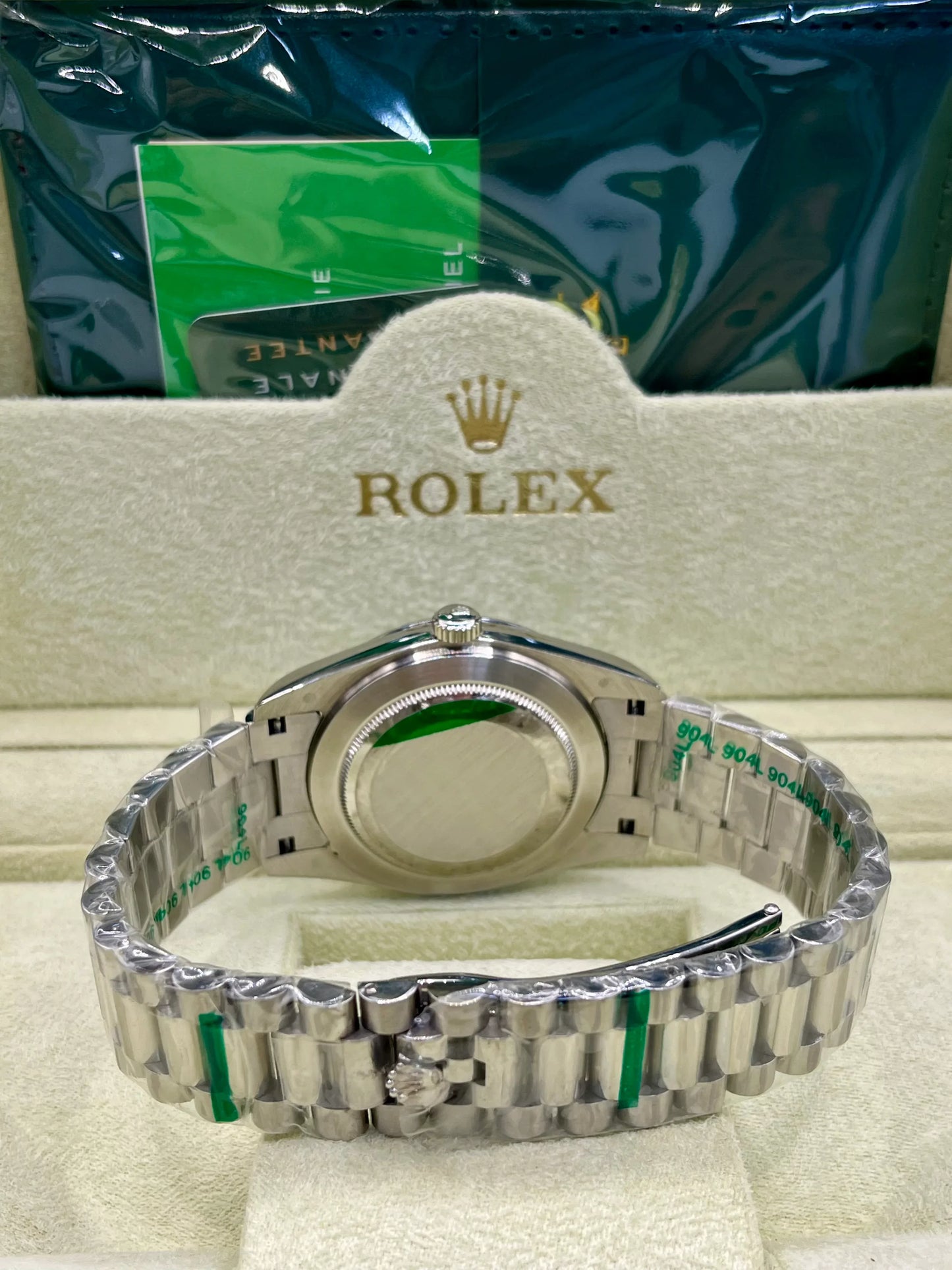 Rolex Datejust Blue Dial Stainless Steel Watch