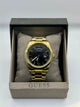 Guess Gold Black Dial Watch