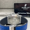 Hublot Big Bang White Case Skeleton Blue Strap Watch